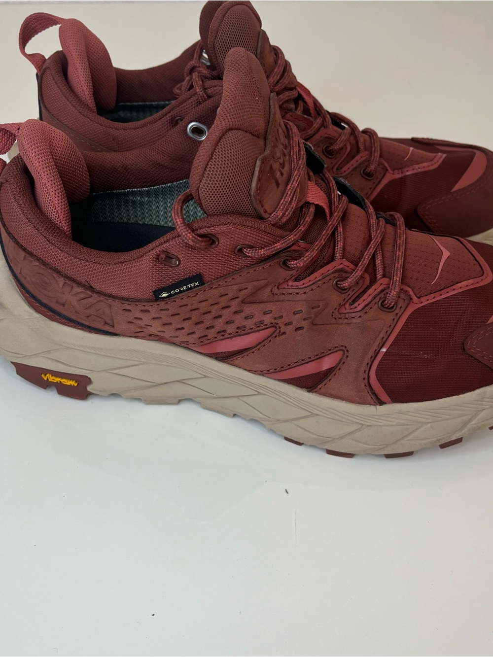 Hoka Anacapa Low GTX Cherry Mahogany/ Hot Sauce 1119373 Size 7.5 - Picture 3 of 8